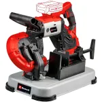 &bdquo;Einhell&ldquo; akutoitega lintsaag TE-MB 18/127 U Li-Solo, 18 V (punane/must, koos
