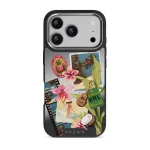 Honolulu - iPhone 17 Pro Case, Elite Mirror Dark (MagSafe) / Silver