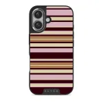 Berry Layers - iPhone 16 Plus Case, Elite Dark (MagSafe) / Silver