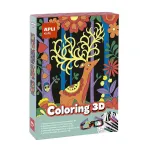 APLI Kids 3D v&auml;rvimis komplekt koos prillidega &ndash; Loomad