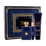 Versace Dylan Blue SET EDT 100 ml + Miniature EDT 10 ml + Shower Gel 150 ml, 100ml
