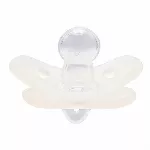 CANPOL BABIES 100% Silikoonist lutt 6-12 kuud S&uuml;mmeetriline 1 tk, 24/002_whi