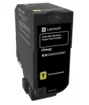 Lexmarki ehtne suure mahutavusega kollane tagastusprogramm 84C2HY0 toonerikassett Lexmark kollane