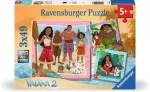 Puzzle 3 x 49 elements Vaiana 2