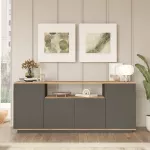 Konsool, Hanah Home, FR15, Atlantic Pine Antratsiit, 180 x 75 x 44,5