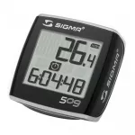 Sigma BC 509 // juhtmega, 5 funktsiooni (must/h&otilde;bedane)