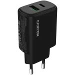 CANYON Laadija OnCharge 250 25 W 1xPD 1xQC ES Must