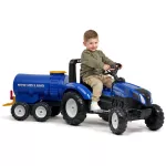 FALK New Holland laste traktori paagiga haagis