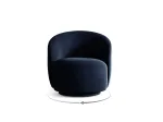 Swivel Armchair, "Savona", 1 Seat, 69x72.5x70.5 Made in Europe