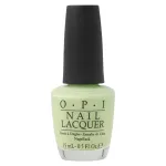 Opi, Nail Lacquer, Glossy, Nail Polish, B44, Gargantuan Green Grape, 15 ml
