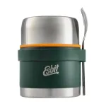 Termos obiadowy Esbit Classic Food Jug with Cutlery Set 0,5L - forest green