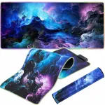 Cosmic Waves gaming mousepad RGB | 800 x 300 | 7 modes