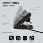 Unimouse Right Hand Black
