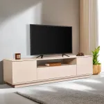 TV-alus, Hanah Home, naarits, travertiin, 180 x 44,6 x 44,5