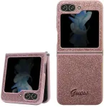 Hardcase Glitter Script Samsung Galaxy Z Flip 5 Pink