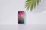 "SmartPhone case iPhone XR" Water flower white