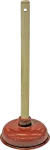 PLUNGER WITH WOODEN HOLDER