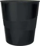 Leitz wastebasket black (ko 0006187)