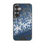 Vitamin Sea - Samsung Galaxy S25 Case, Elite Mirror Dark (Magnetic) / Silver