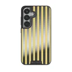 Sunbreak - Samsung Galaxy S25 Plus Case, Elite Mirror Dark (Magnetic) / Silver