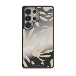 Heatwave - Samsung Galaxy S25 Ultra Case, Elite Mirror Dark (Magnetic) / Silver