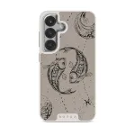 Pisces - Samsung Galaxy S25 Plus Case, Elite Light (Magnetic) / Silver / Nude