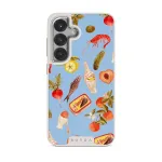 Al Fresco - Samsung Galaxy S25 Case, Elite Light (Magnetic) / Silver