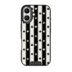 Queen's Court - iPhone 17 Case, Elite Dark (MagSafe) / Silver