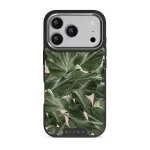 So Lush - Bannana Leaves iPhone 17 Pro Case, Elite Dark (MagSafe) / Silver