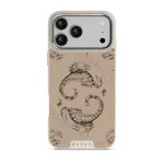 Scorpio - iPhone 17 Pro Max Case, Elite Light (MagSafe) / Silver / Beige
