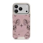 Aries - iPhone 17 Pro Case, Elite Light (MagSafe) / Silver / Pink