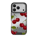 Sweet Moment - iPhone 17 Pro Case, Elite Mirror Dark (MagSafe) / Silver