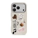 Oat Milk Please - iPhone 17 Pro Case, Elite Light (MagSafe) / Silver