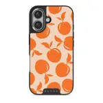 Peach Fuzz - iPhone 16 Plus Case, Elite Dark (MagSafe) / Silver