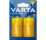 Patareid &ndash; VARTA Longlife LR20, 2 tk. Leelispatareid 1,5 V, 2 tk. pakendis