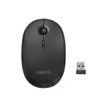 "Logilink traadita ja Bluetooth hiir, 2,4 GHz, 800/1200/1600 dpi, must"