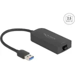 "Delock USB Type-A v&otilde;rguadapter, 2,5 Gigabit LAN, 1 x RJ45, ASIX"