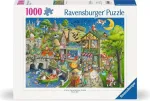 Delione Ravensburger Puzzle: Mother Gooseville