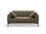 Velvet Sofa, "Lazio", 2 Seats, 161x102x86 Made in Europe