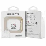 Silicone 3D Kitty Head Airpods 3 cover white