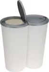 Bin 2x25L White