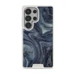 Navy Trench - Blue Samsung Galaxy S25 Ultra Case, Elite Light (Magnetic) / Silver