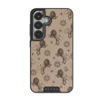 Leo - Samsung Galaxy S25 Plus Case, Elite Dark (Magnetic) / Silver / Beige