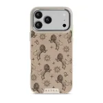 Leo - iPhone 17 Pro Max Case, Elite Light (MagSafe) / Silver / Beige