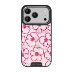 Flower Girl - iPhone 17 Pro Case, Elite Dark (MagSafe) / Silver