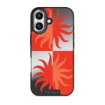 Sunkissed - iPhone 17 Case, Elite Mirror Dark (MagSafe) / Silver
