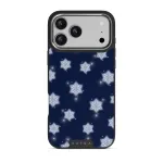 Frosty Pines - iPhone 17 Pro Max Case, Elite Dark (MagSafe) / Silver
