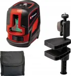 EINHELL TC-LL 2 G cross line laser, black/red, green laser lines