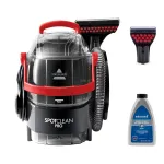 Bissell SpotClean Pro vaipupuhastusmasin, k&auml;sitsi kasutatav, tumedat v&auml;rvi, must, punane, l&auml;bipaistev
