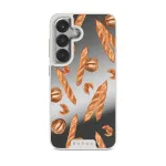 No Crumbs - Samsung Galaxy S25 Plus Case, Elite Mirror Light (Magnetic) / Silver